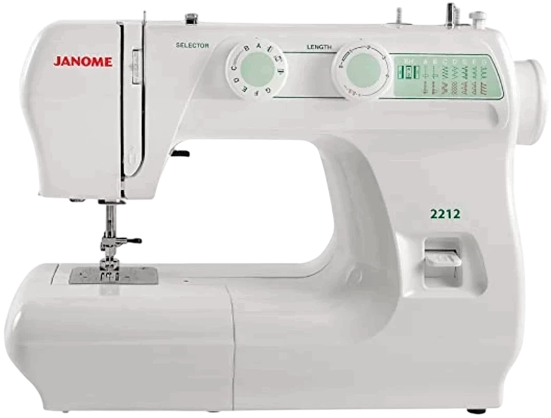 Sewing machine JANOME 2212 LE — 2