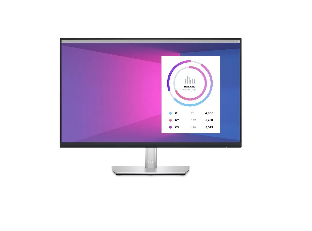 Monitor Dell P2425H 23 5ms Full HD WLED IPS Pro series 90° rotateUSB 3.0 HUB — 3