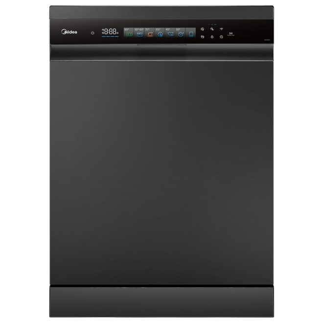 Midea dishwasher Smart Freestanding WQP15-WU7633GURBS-GCC