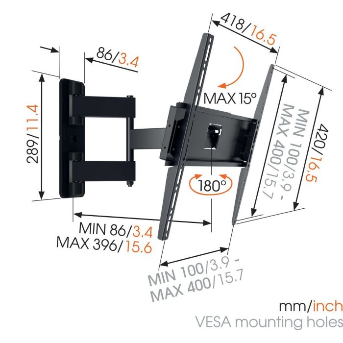 Vogel s UP 2043 FULL MOTION+ MOUNT S — 3