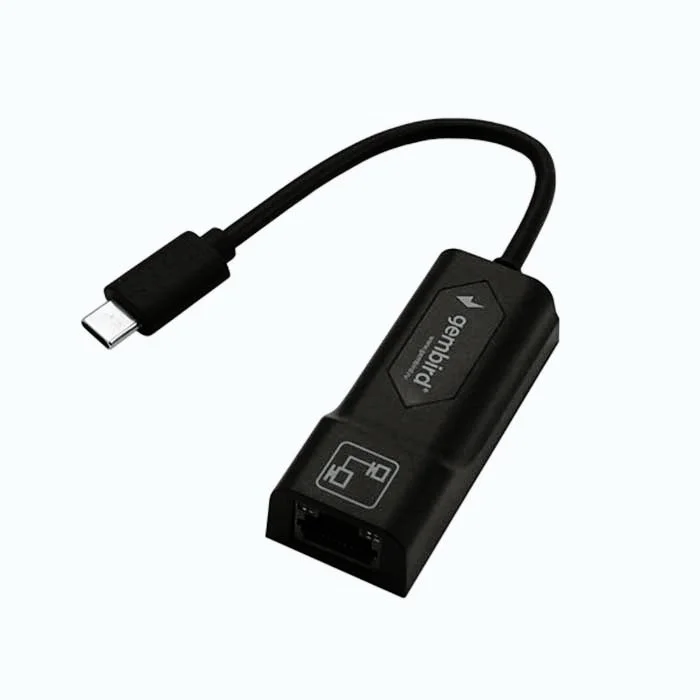 NIC U6 Ethernet Gembird Type C — 2