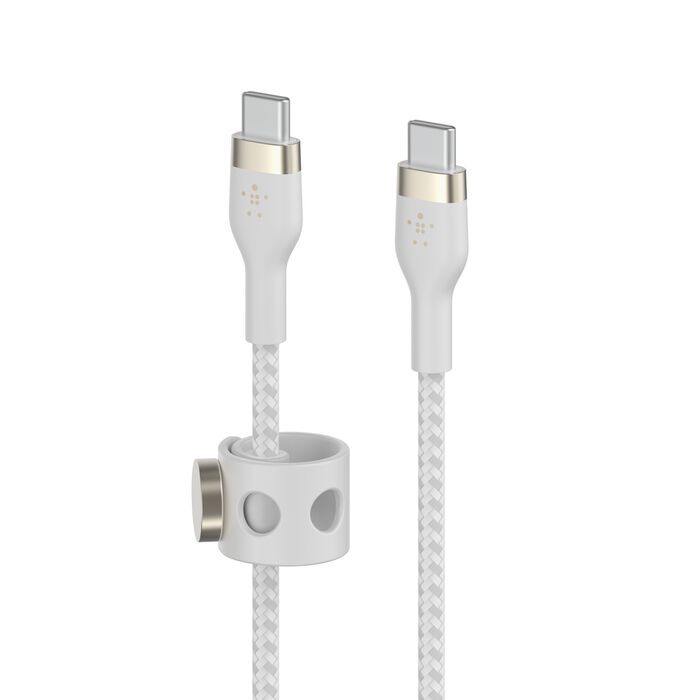 Belkin Usb-C To Usb-C 2.0 Braided Silicone CAB011BT1MWH — 5