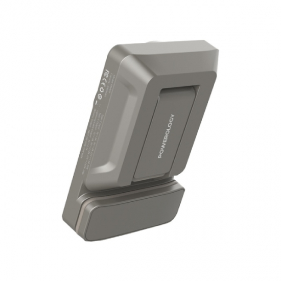 Powerology Car Mount 5000mAh With Magnetic Wireless Power Bank — 4