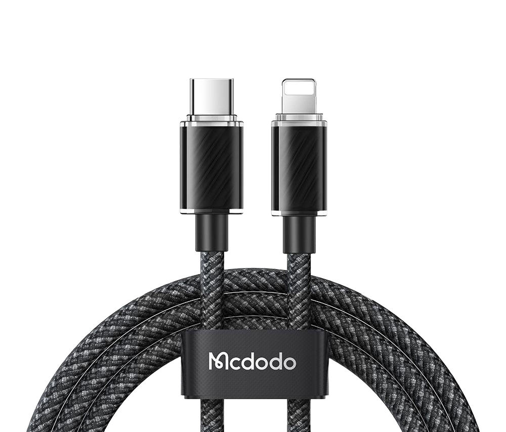 Cable McDododo C-L Transparent Cable 36W 1. CA-3660 — 2