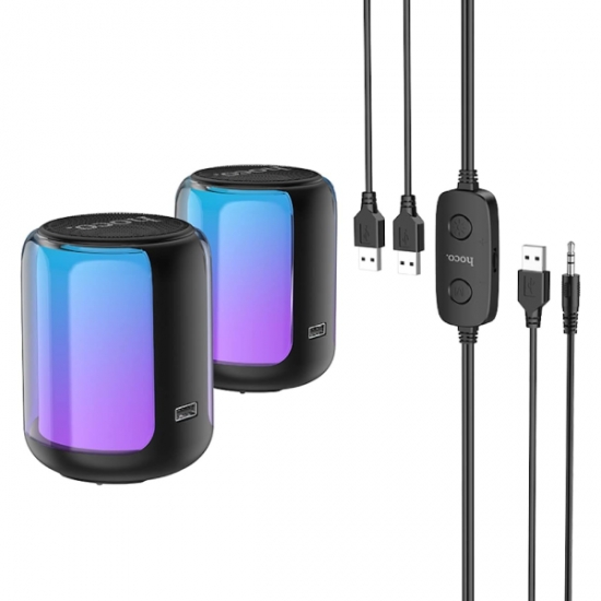 Hoco Speaker BS56 Colorful Bluetooth wired 2-in-1 — 6
