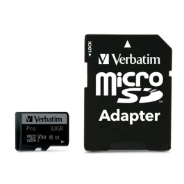 Карта памяти Verbatim Micro SDHC Class 10 UHS-I U3 Pro — 2