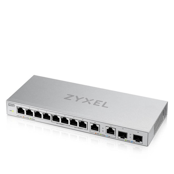 Network device ZYXEL Switch XGS-1010-12 Multi-Gigabit 8xRJ-45 2xRJ-45 . 2xSFP+ XGS-1010-12 — 2