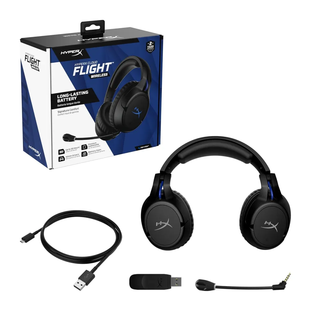 Ականջակալ HyperX Cloud Flight Wireless PS5 PS4 — 3