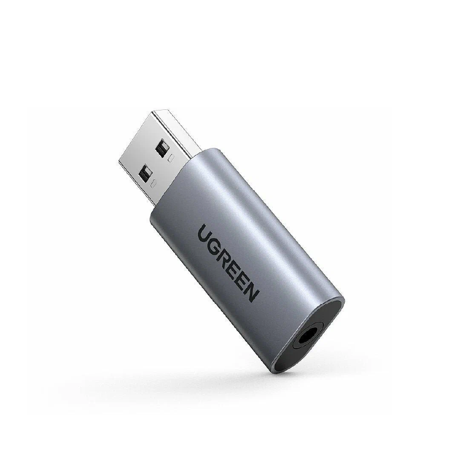 Внешний стереоаудиоадаптер UGREEN USB 80864 — 2
