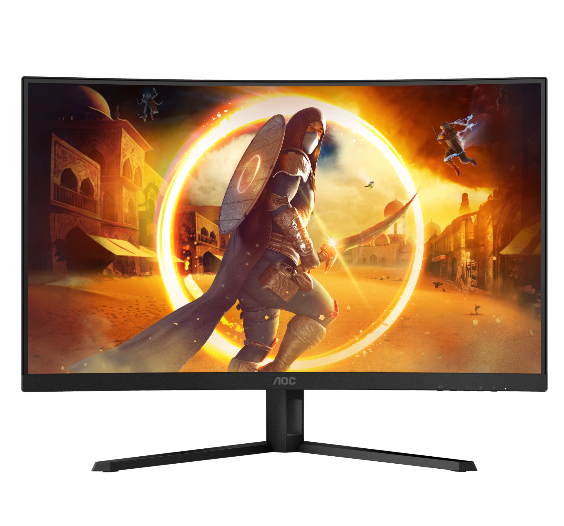 Монитор AOC CQ32G4VE изогнутый 31 дюйм 2K QHD Fast VA 180Hz — 4