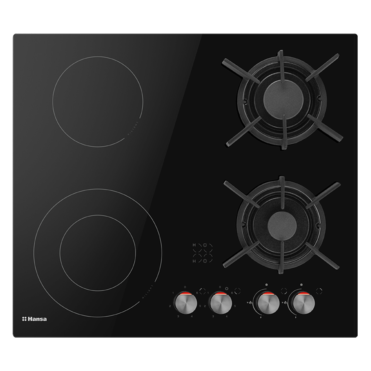 Gas hob HANSA BHMS61414030 — 3
