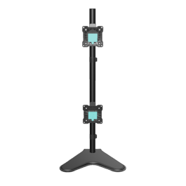 D208FS Dual TV Floor Stand