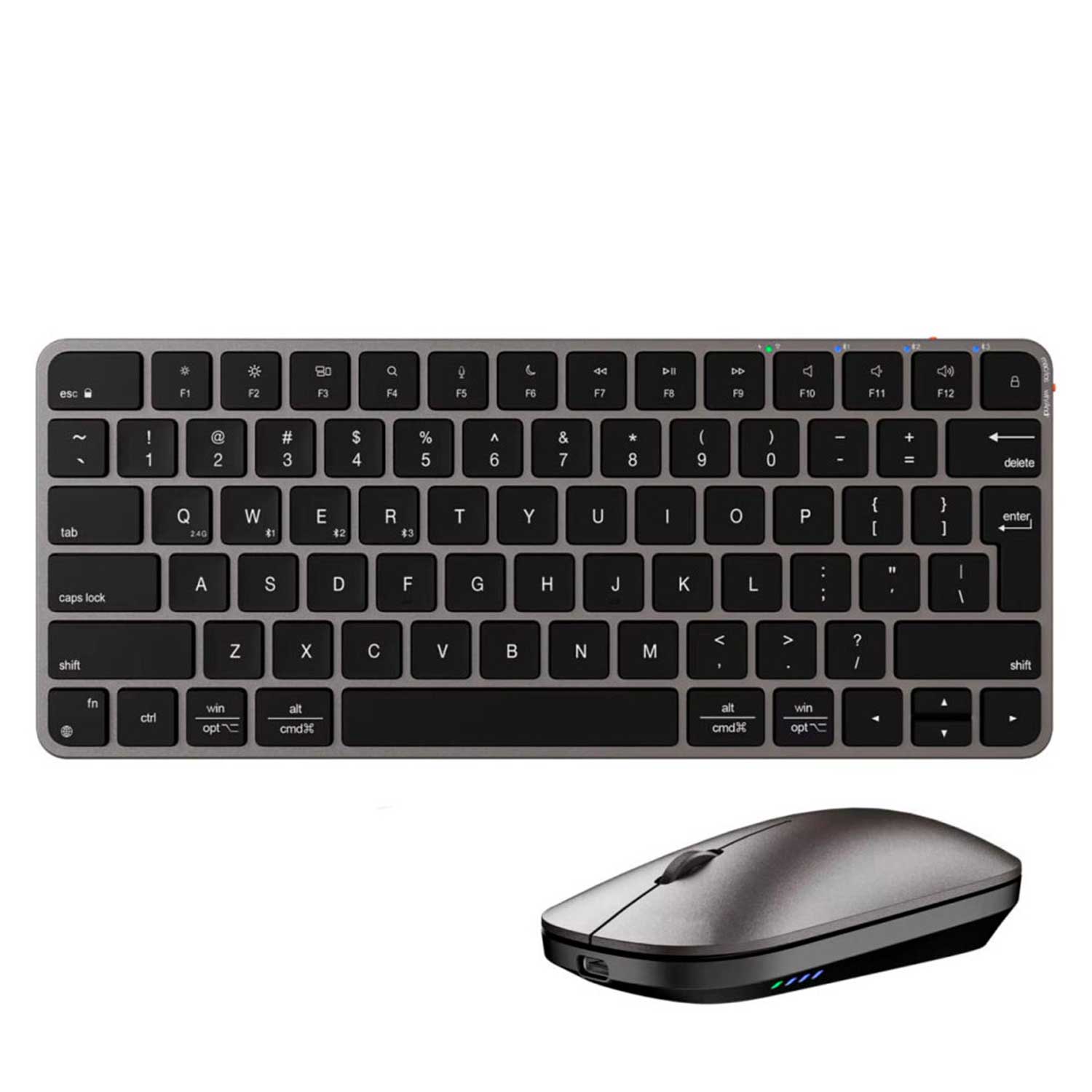 Keyboard MEETION iKey Wrls+BTUltra-thin Combo RU C210 — 5