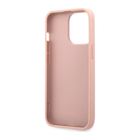 CG Mobile Guess PU Leather Saffiano Case With Metal Logo Hot Stamp Stripes For iPhone 13 Pro Max — 2