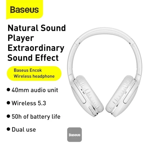 Беспроводные наушники BASEUS Encok Wireless D02 Pro NGTD010302 — 4