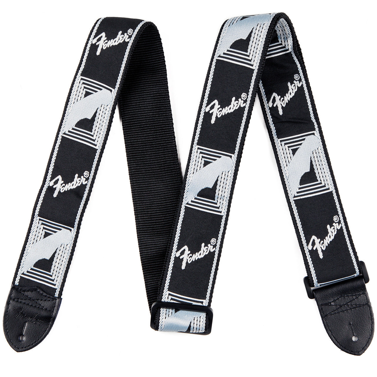 Fender BLK LT DK Mono Strap 0990681543 — 2