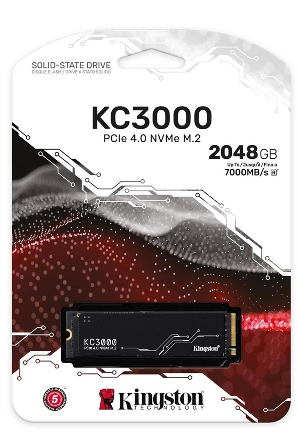 SKC3000 M.2 PCI-e 4.0 NVMe SKC3000D 2048G — 4