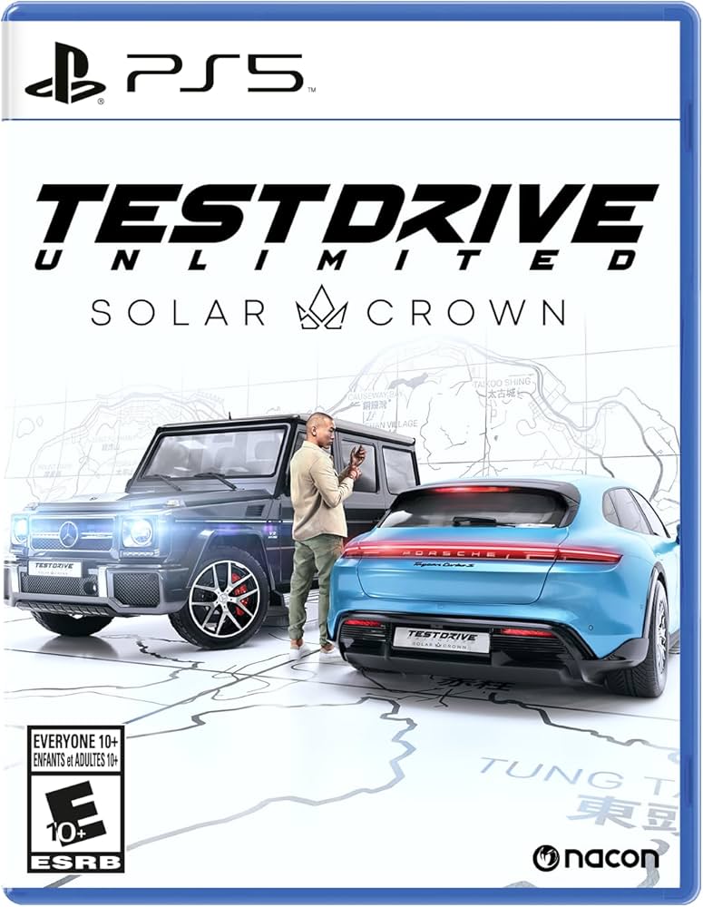 PS5 Disc Test Drive Unlimited Solar Crown — 2