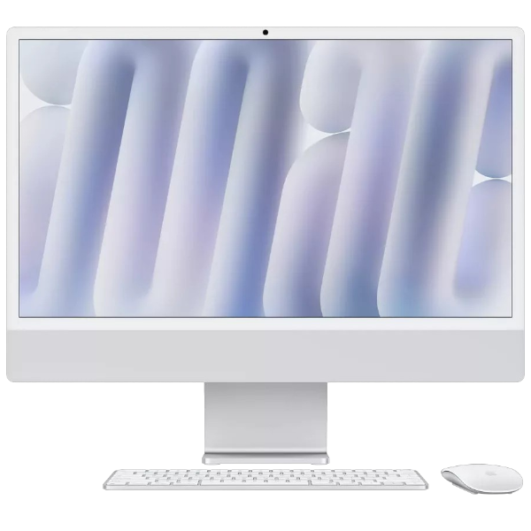24-inch iMac with Retina 4.5K display: M4 chip with 8-core CPU and 8-core GPU, 256GB SSD