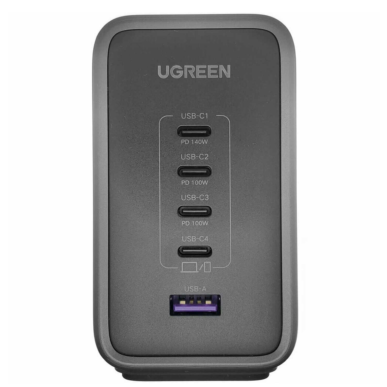 Power adapter UGREEN Nexode USB-C PD Gan 5 Ports Desktop 90903B 300W — 2