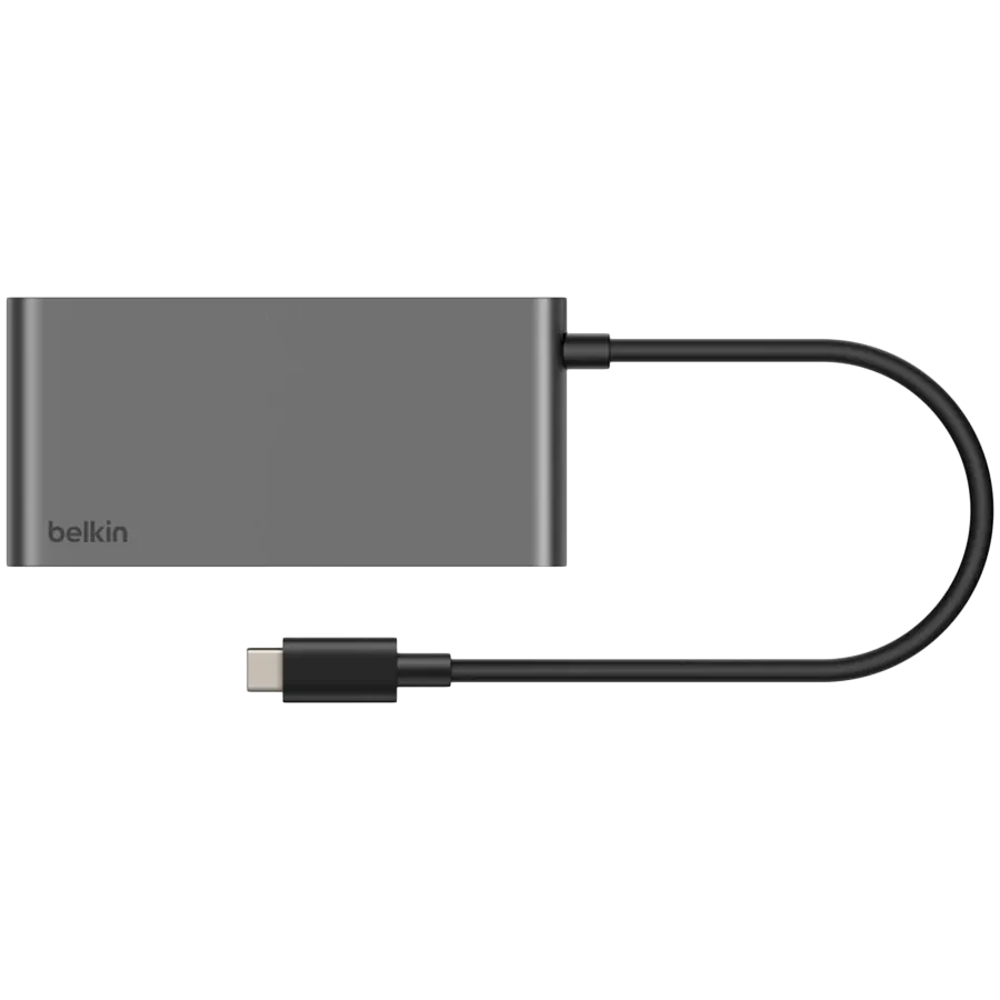 BELKIN 5-Port USB-C Hub with Dual USB-C Ports — 3