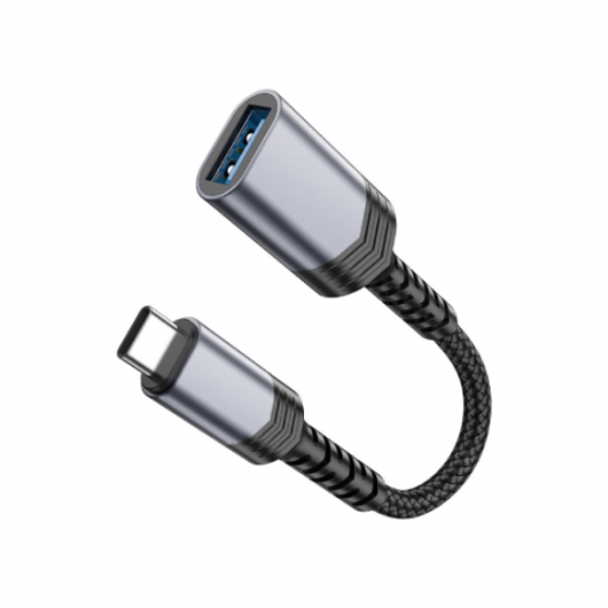 Hoco Type-C Male to USB Female 3.0 Converter Adapter UA24 Metal — 3