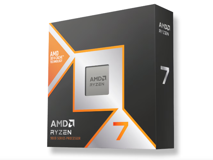 AMD Ryzen 7 9850X3D AM5s 8Cores 16Threads L3 Cache CPU — 2