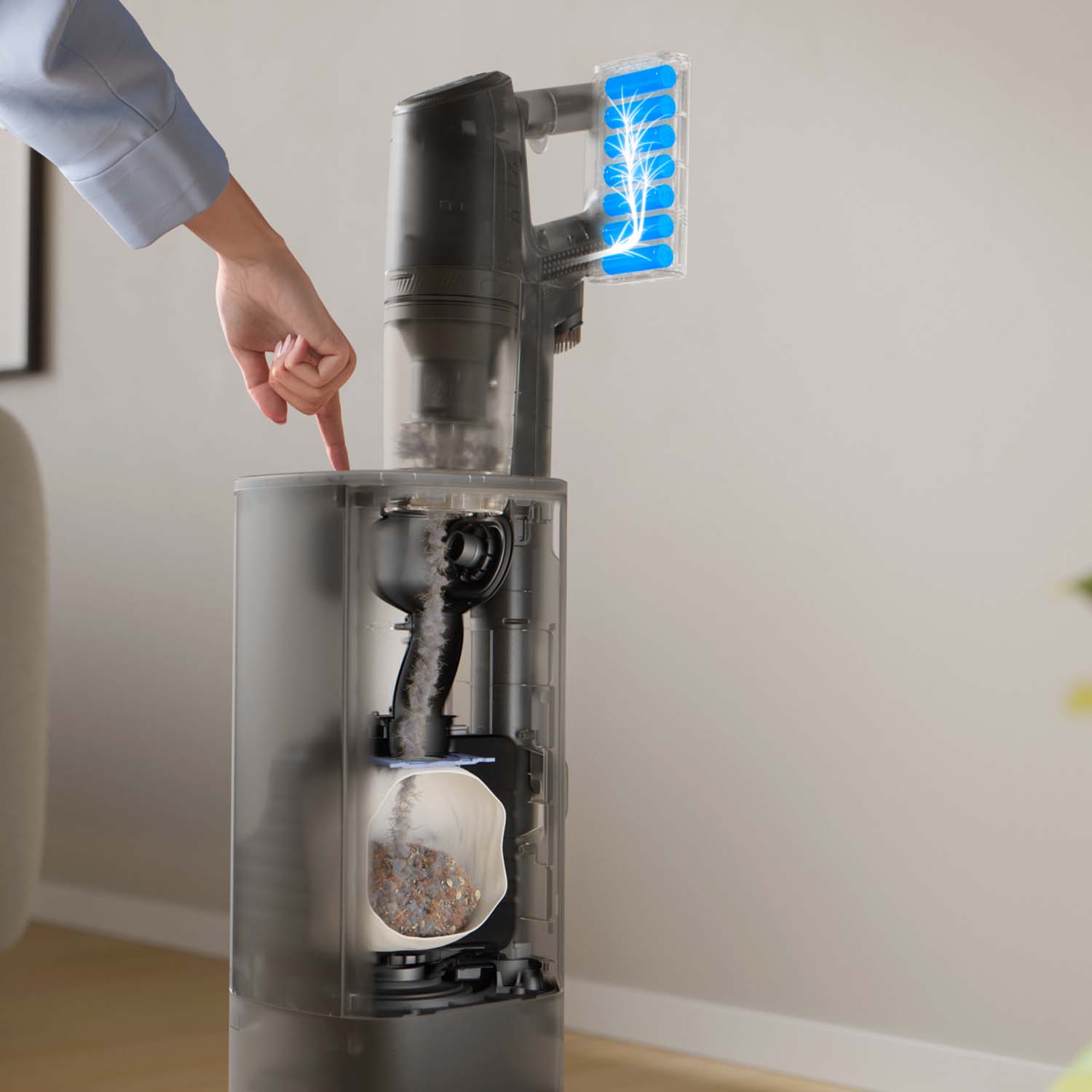 Vacuum cleaner wireless ELECTROLUX EP83HB25UV — 3
