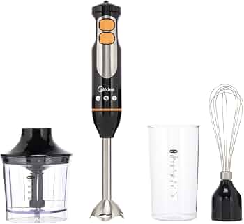 Midea 4-in-1 Hand Blender 1W MJBH600