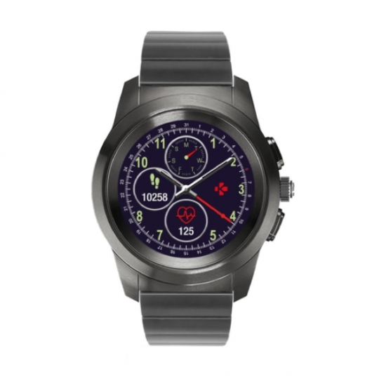 Smartwatch MyKronoz ZeTime Elite Regular 44mm Brushed Modern Link — 2