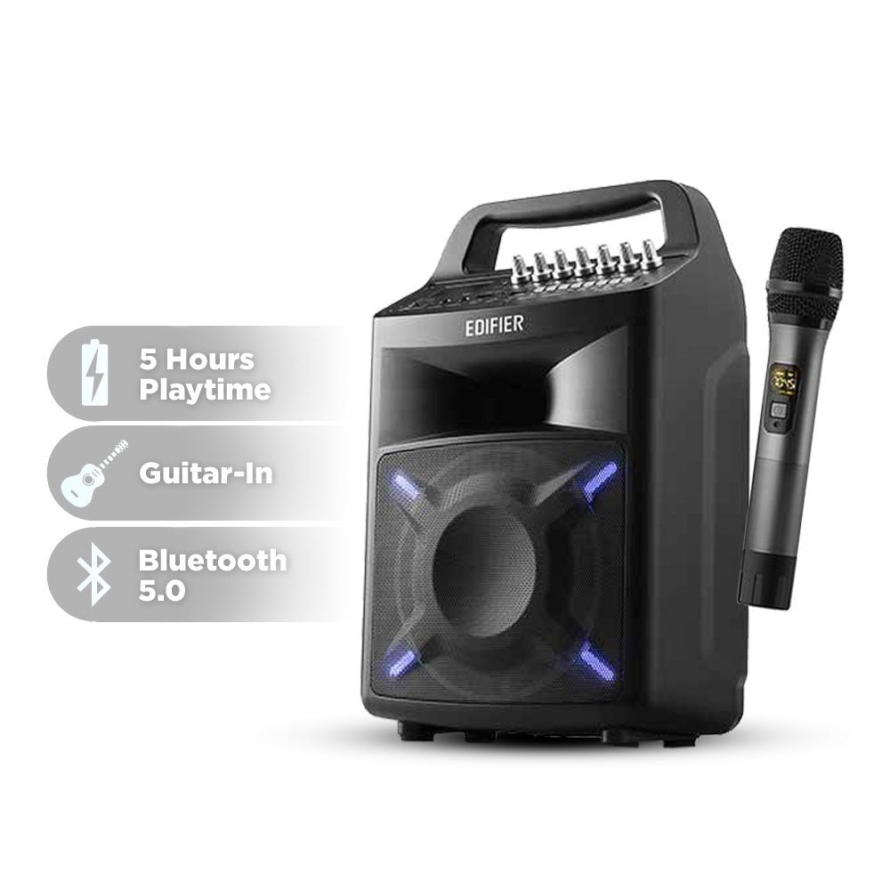 Edifier PP506 Bluetooth Active Portable Trolley Speaker With Wireless Microphone — 2