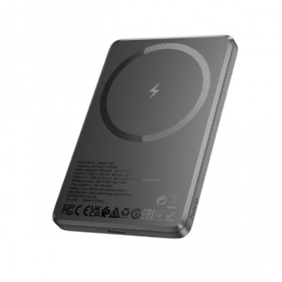 Hoco Joy PD20W magnetic Power Bank Q26 5000mAh Metal — 3