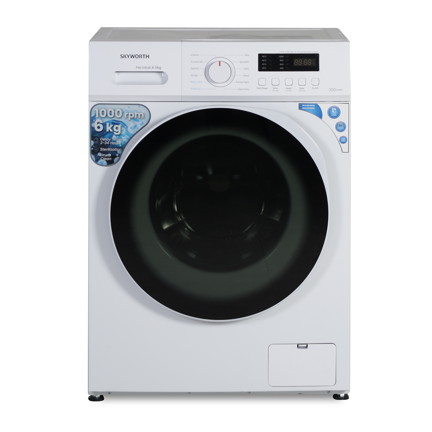 Washing machine SKYWORTH F60109UB 6KG — 4