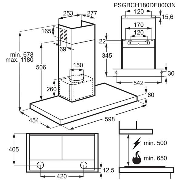 Cooker hood Electrolux LFT766X — 3