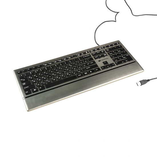 Canyon Keyboard Slim Desktop Multimedia USB CNS-HKB4RU — 2