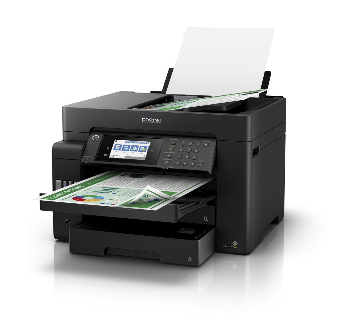Color inkjet printer Epson L15150 A3+ with Ink Tank MF 4 in 1 Printer with A3 Scanner Copier ADF Fax — 3