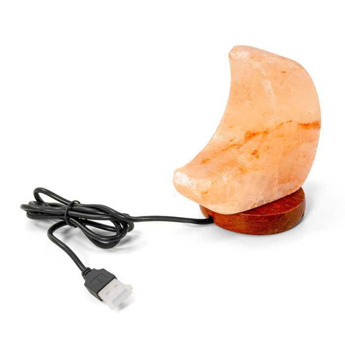Barry Salt lamp Luna with USB — 3
