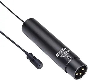 BOYA BY-M40D XLR lapel microphone for DSLR and camcorders