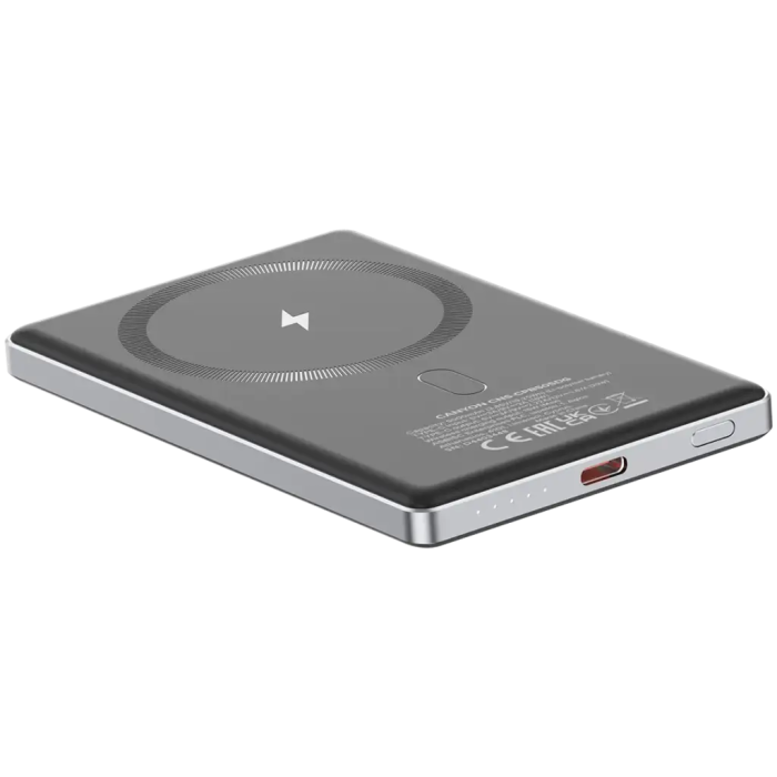 Canyon OnPower 505 5000mAh Magnetic Slim Power Bank CNS-CPB505DG — 2