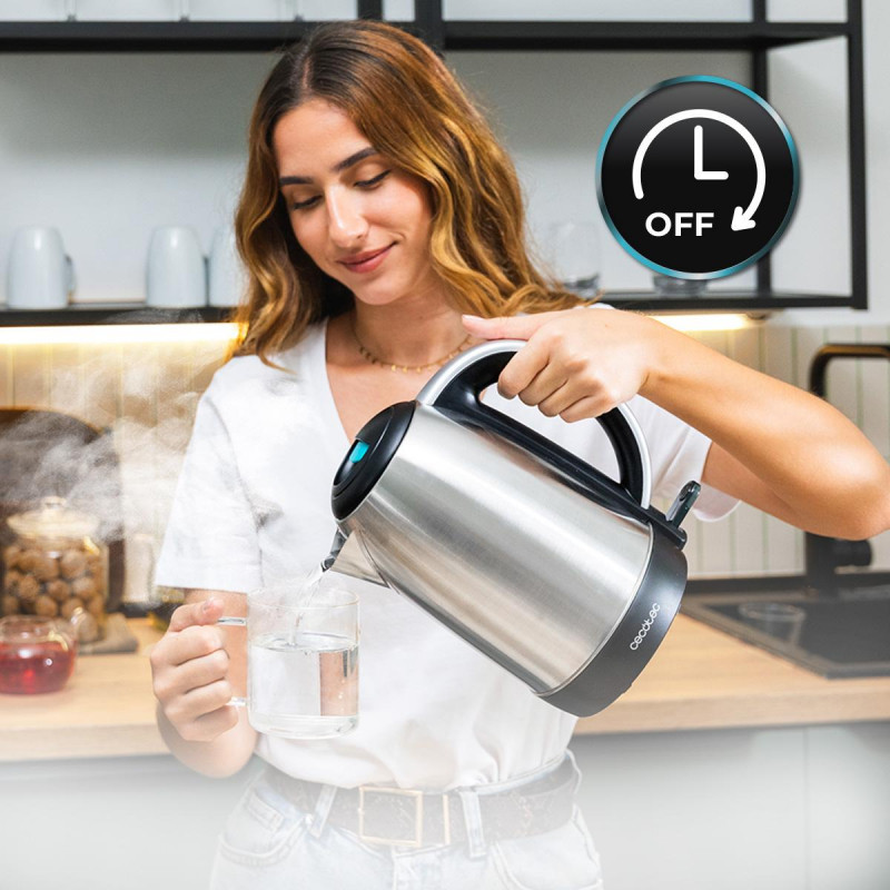 Electric kettle CECOTEC THERMOSENSE 200 STEEL — 2