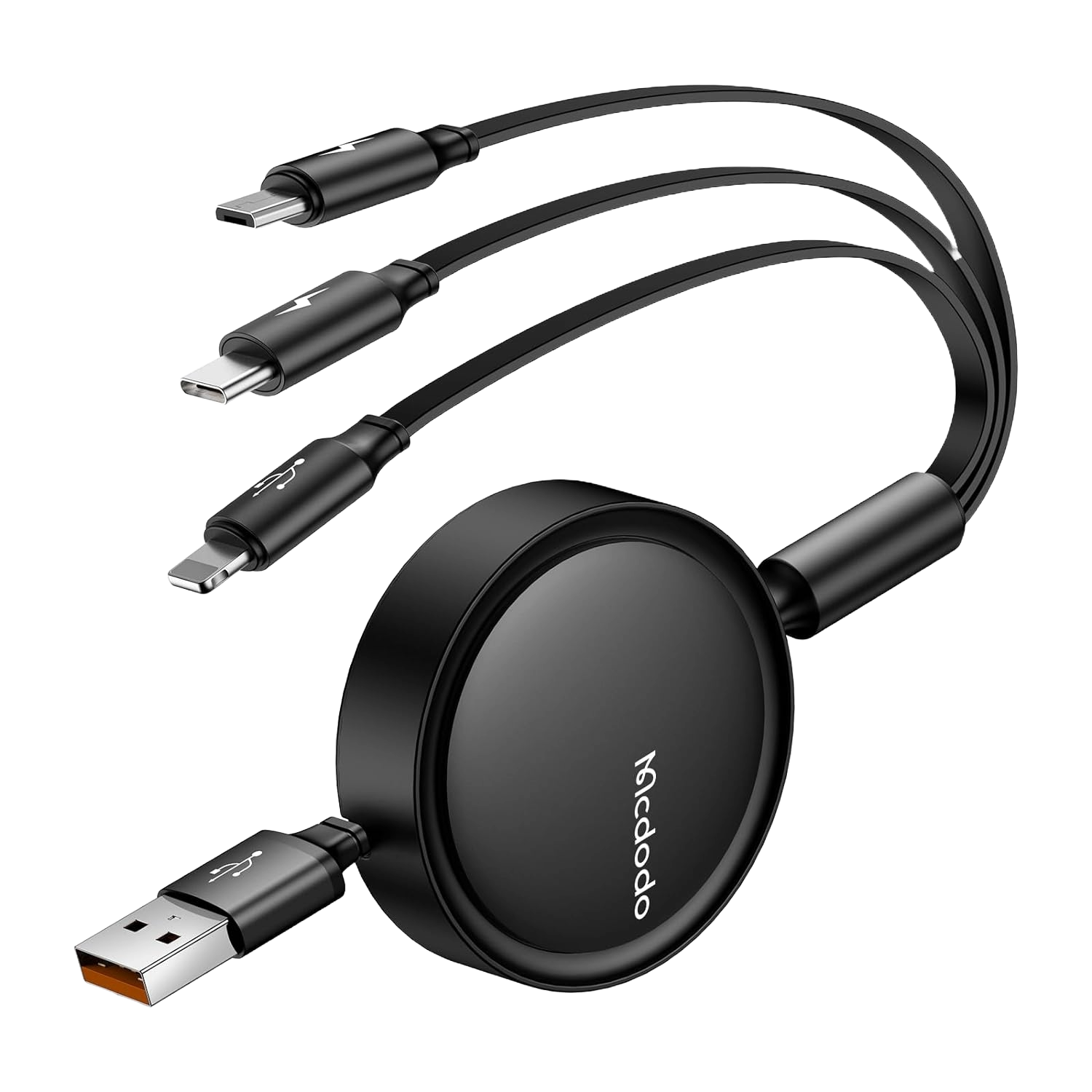 McDododo 3 in 1 A-L Micro Type-C Cable 1. CA-7256 — 4