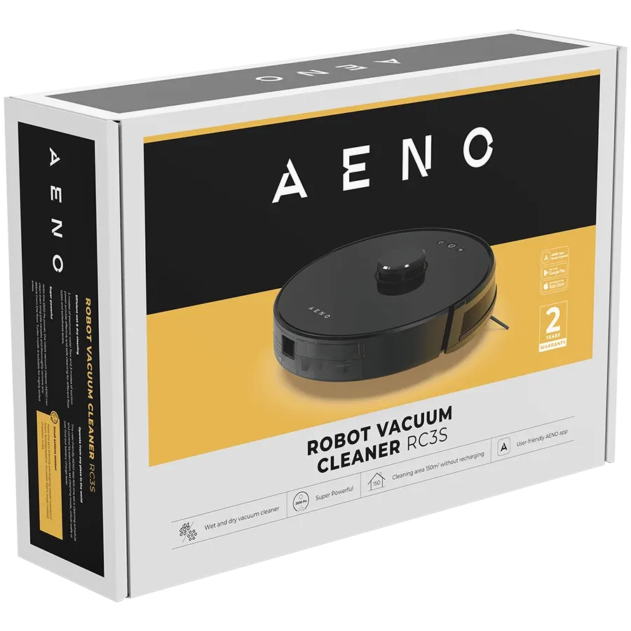 Robotic Vacuum Cleaner AENO RC3S — 10