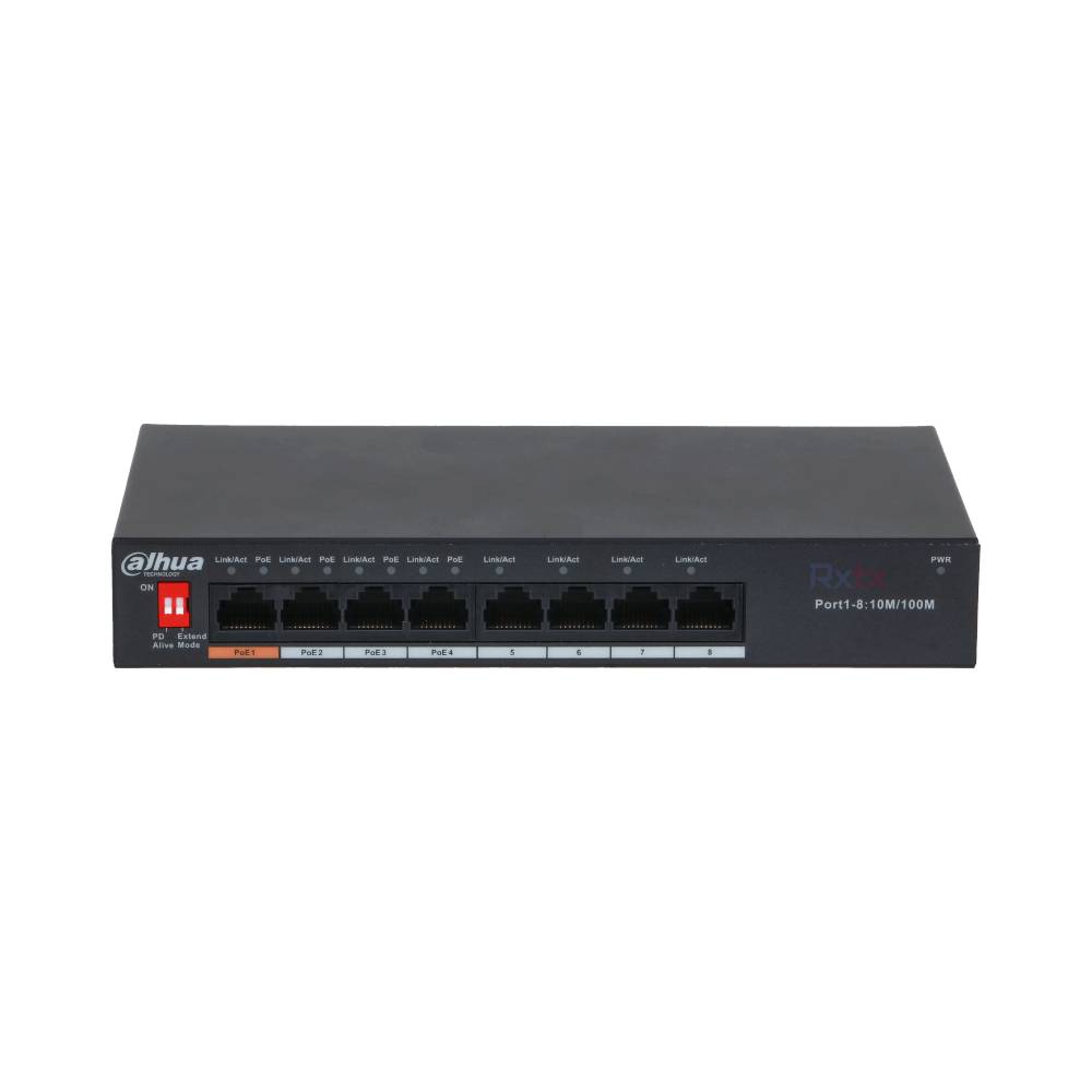 Network Switch Dahua DH-PFS3008-8ET-60 — 2