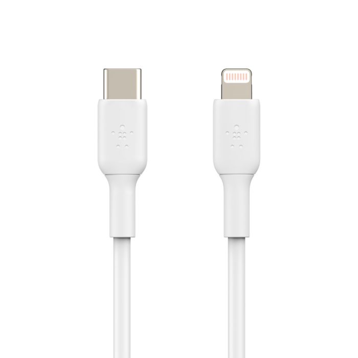 Belkin Type C-LTG CAA003BT1MWH WHITE/CAA003BT1MWH