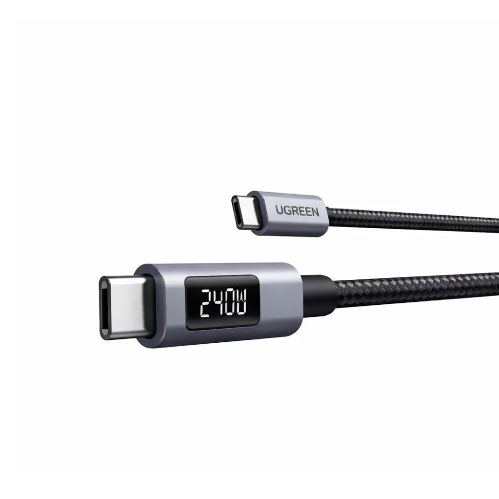Մալուխ UGREEN Type-C to Type-C PD Fast Charging 65866 240W — 2