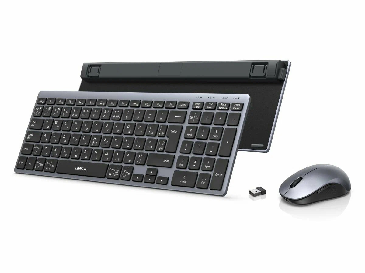 UGREEN Bluetooth & Wireless Keyboard & Mouse Combo Rechargeable 85513 RU — 4