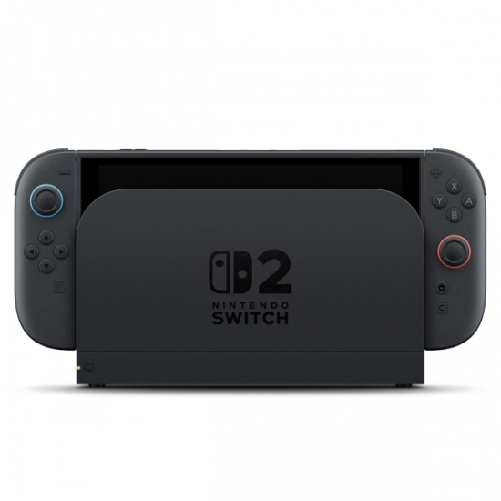 Nintendo Switch V2 Console with Neon and Neon Joy‑Con Neon — 3