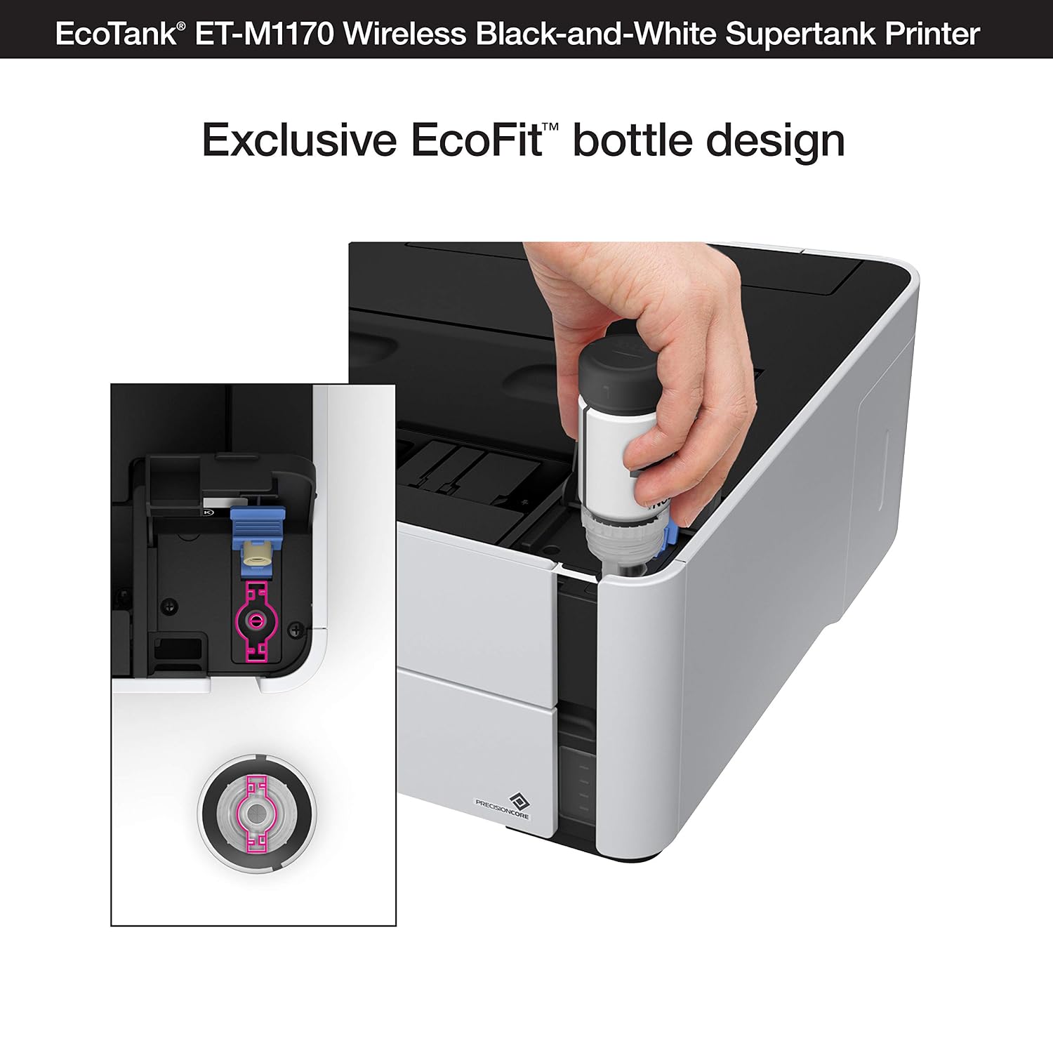 Epson EcoTank M1170 InkJet A4 Monochrome Printer — 7