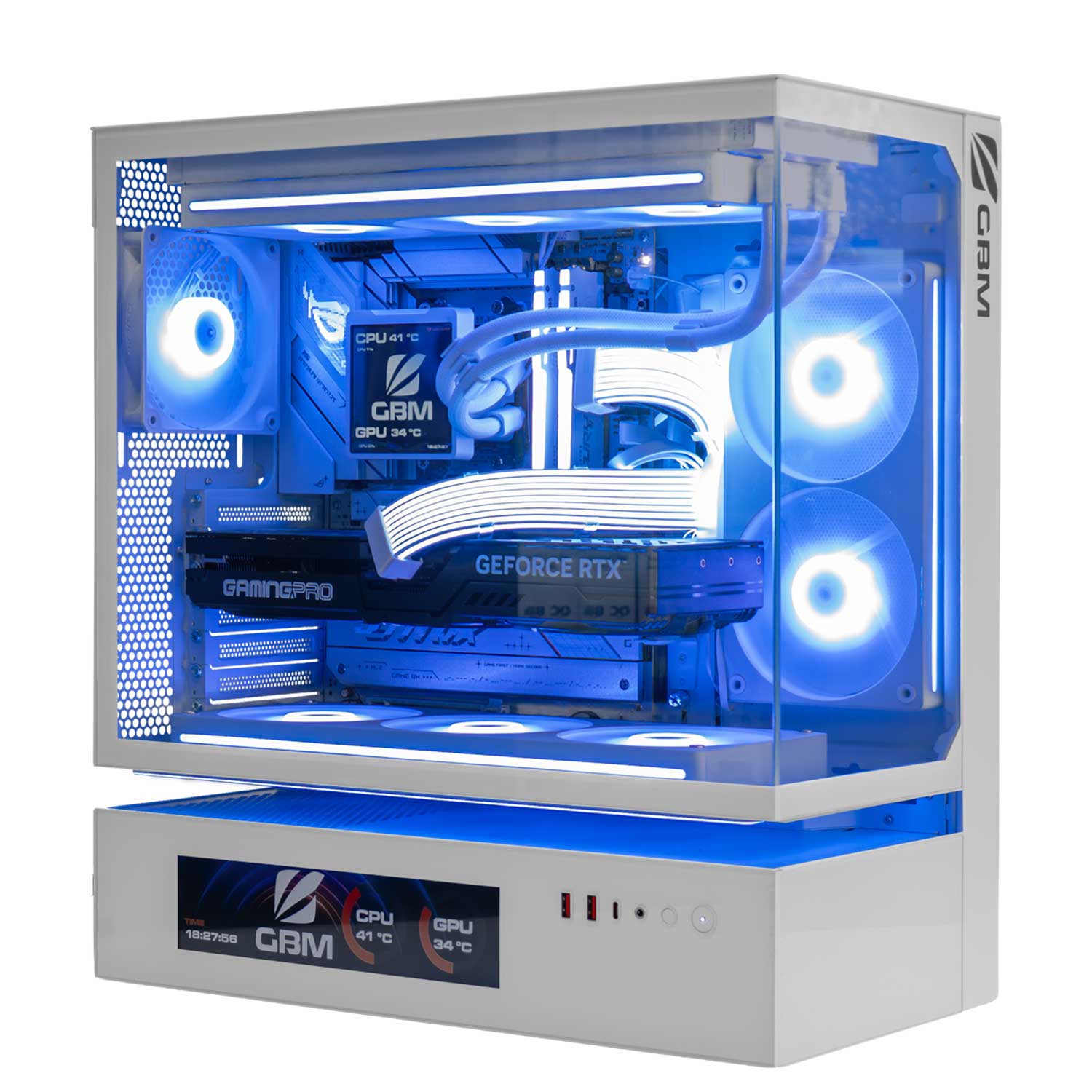 Desktop computer GBM Vega Float Vision R7-9800X3D RTX5070Ti — 2