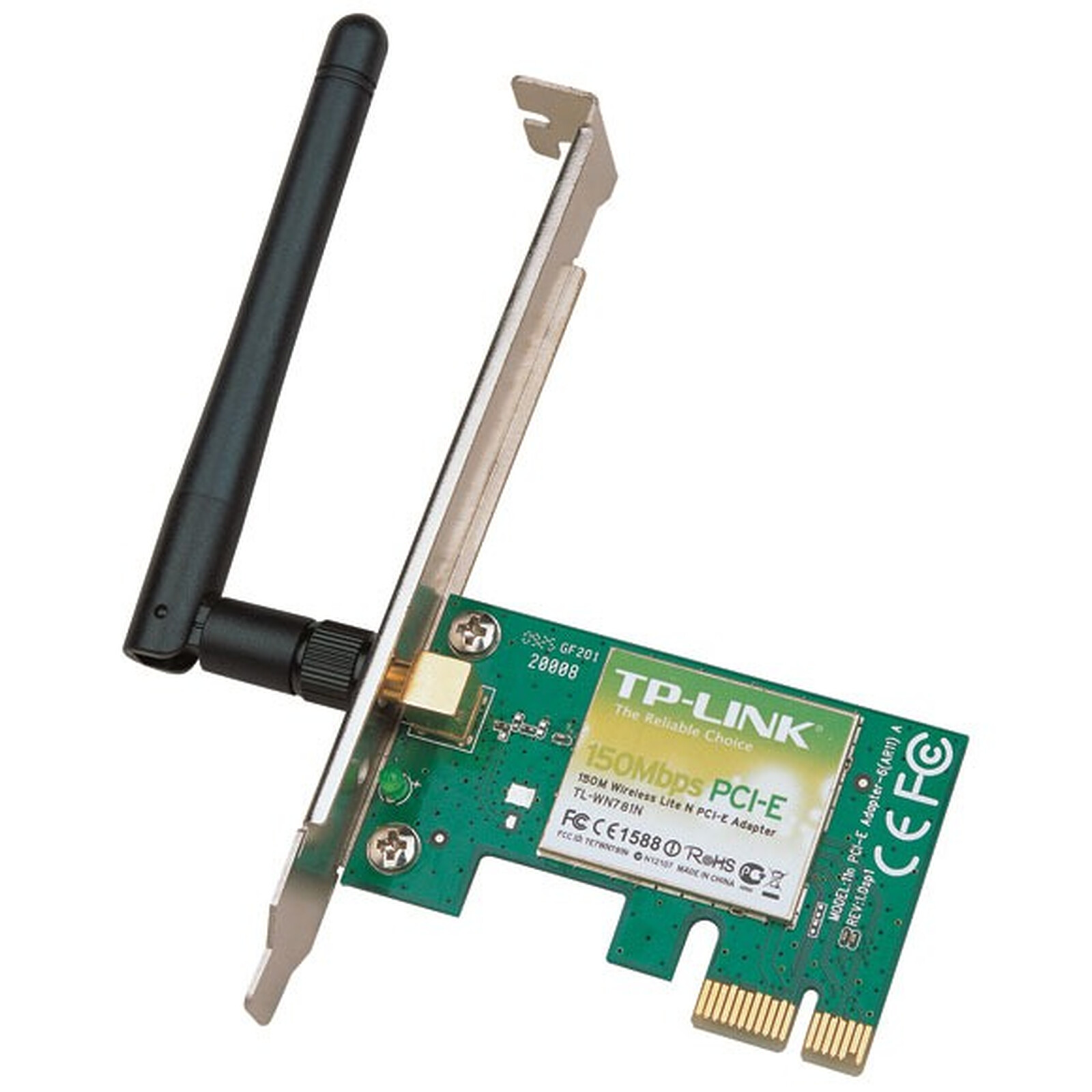 PCI-e WiFi Adapter Tp-Link TL-WN781ND 150Mbps — 2